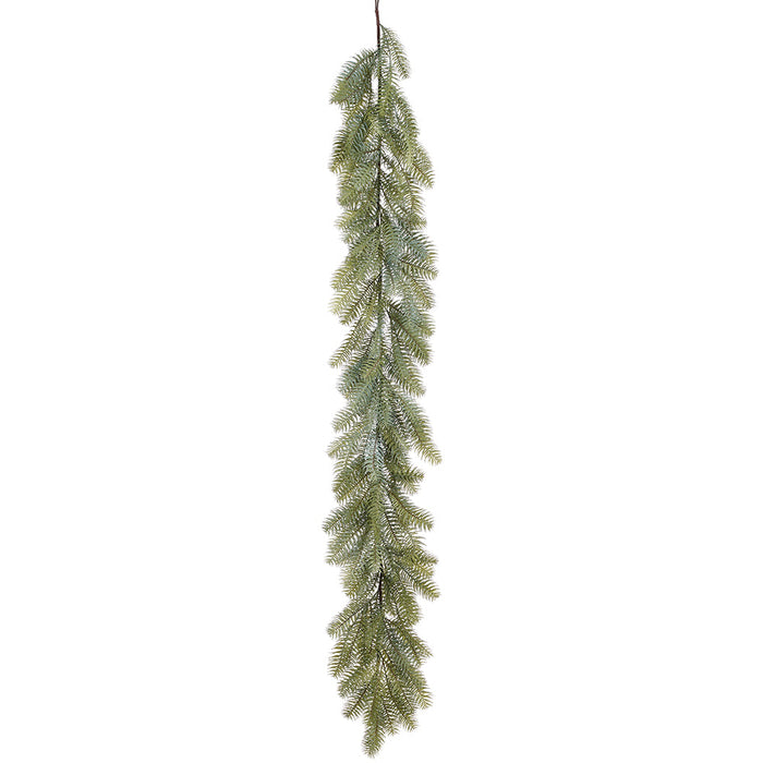 6' Pine Artificial Garland -Green/Gray (Pack of 2) - YGP516-GR/GY