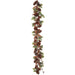 6' Artificial Spruce Pine & Pinecone Garland -Green/Brown (Pack of 2) - YGS003-GR/BR