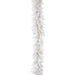 9'Lx12"W White Noble Garland, Micro LED Pre-Lit -White (Pack of 2) - YGW009-WH