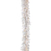 9'Lx12"W White Noble Garland, Micro LED Pre-Lit -White (Pack of 2) - YGW009-WH