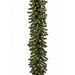 9'Lx18"W Deluxe Windsor Pine Artificial Garland, Pre-Lit -Green (Pack of 4) - YGW818-GR