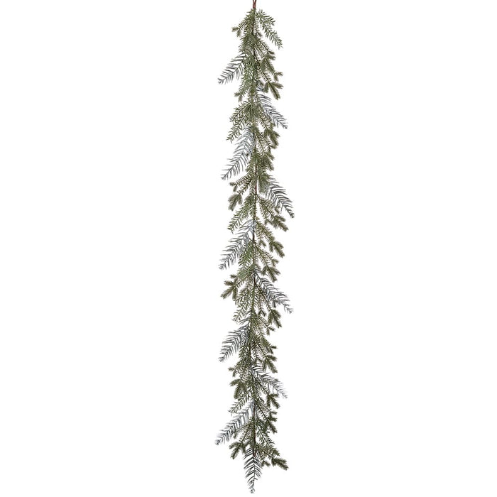 6' Mixed Spruce & Pine Artificial Garland -Green/Gray (Pack of 4) - YGX004-GR/GY
