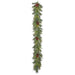 6' Pinecone, Cedar & Pine Artificial Garland -Green/Brown (Pack of 2) - YGX075-GR/BR