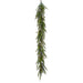 6' Artificial Eucalyptus Seed, Pod & Mixed Pine Garland -Green (pack of 2) - YGX386-GR