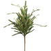 18" Mixed Pine, Club Moss & Fern Artificial Stem Pick -Green (Pack of 12) - YKN051-GR