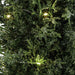23" Flocked Artificial Cedar Cone-Shaped Topiary, Battery LED Pre-Lit -Green/White (Pack of 2) - YRC249-GR/WH