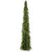 6'10" Artificial Deluxe Mixed Cedar Cone-Shaped Topiary w/Base -Green (Pack of 2) - YRC670-GR
