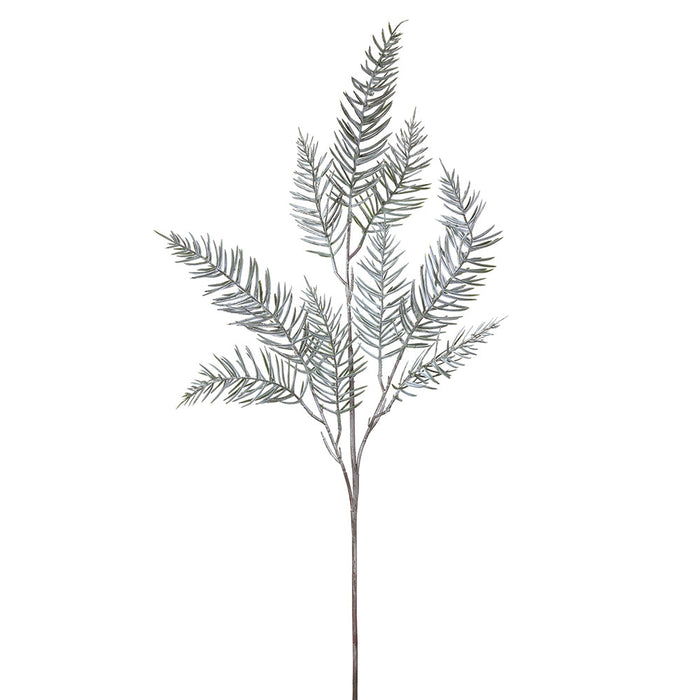 38" Artificial Pine Stem -Green/White (Pack of 12) - YS0138-GR/WH