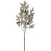 34" Frosted Artificial Pine & Pinecone Stem -Green/Gray (Pack of 6) - YS3308-GR/GY