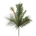 14" Artificial Augusta Pine Stem -Green (Pack of 24) - YSA205-GR