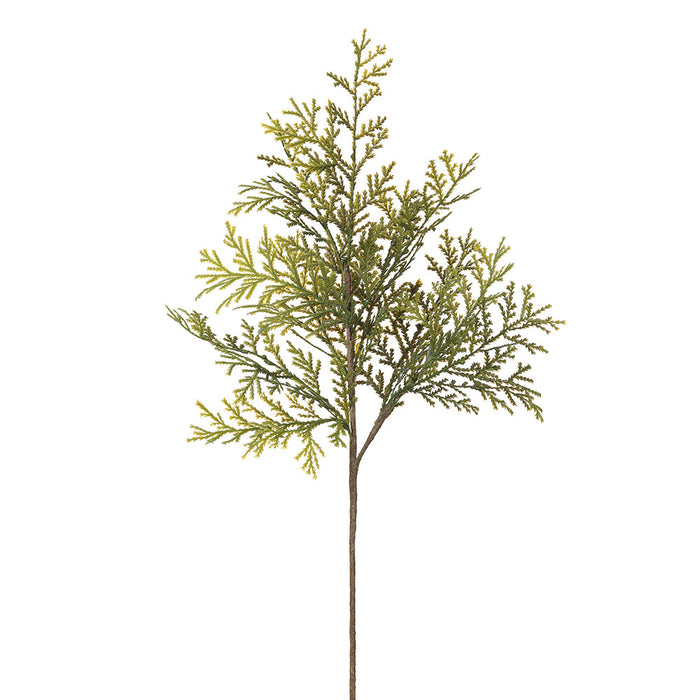 29" Artificial Cedar Stem -Green (Pack of 12) - YSC008-GR