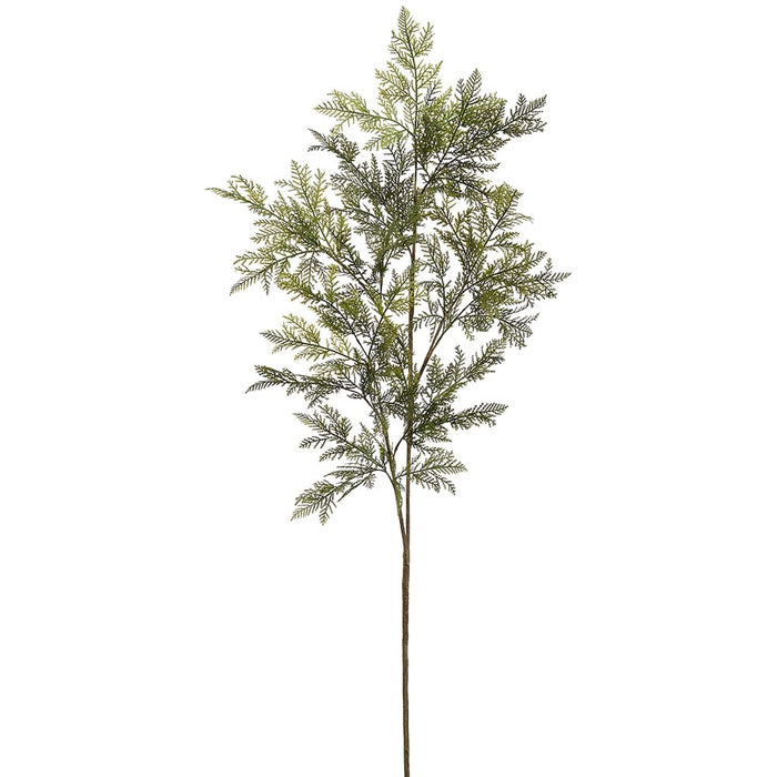 51" Cedar Artificial Stem -Green (Pack of 8) - YSC013-GR