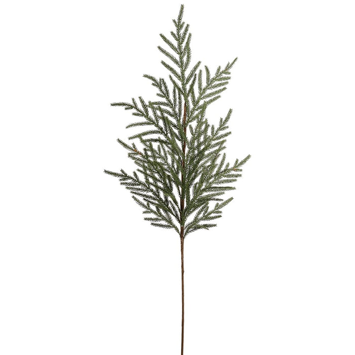 36" Artificial Cypress Pine Stem -Gray/Green (Pack of 12) - YSC111-GY/GR