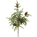 20" Artificial Cypress & Pinecone Stem -Green/Brown (Pack of 12) - YSC224-GR/BR