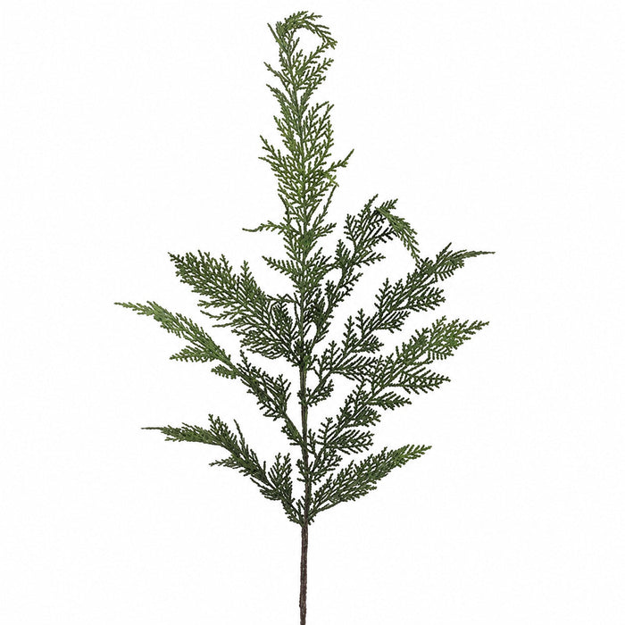 30" Artificial Cedar Pine Stem -Green (Pack of 12) - YSC407-GR