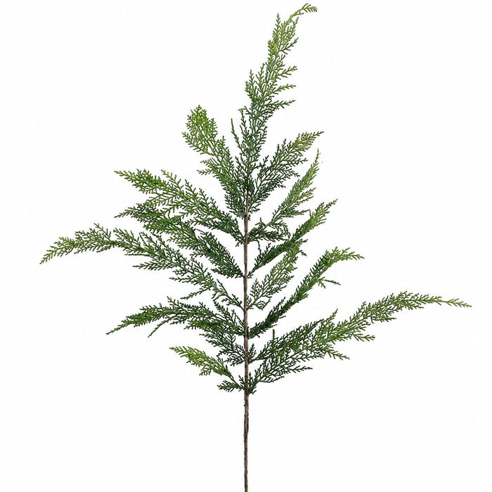40" Artificial Cedar Pine Stem -Green (Pack of 12) - YSC409-GR