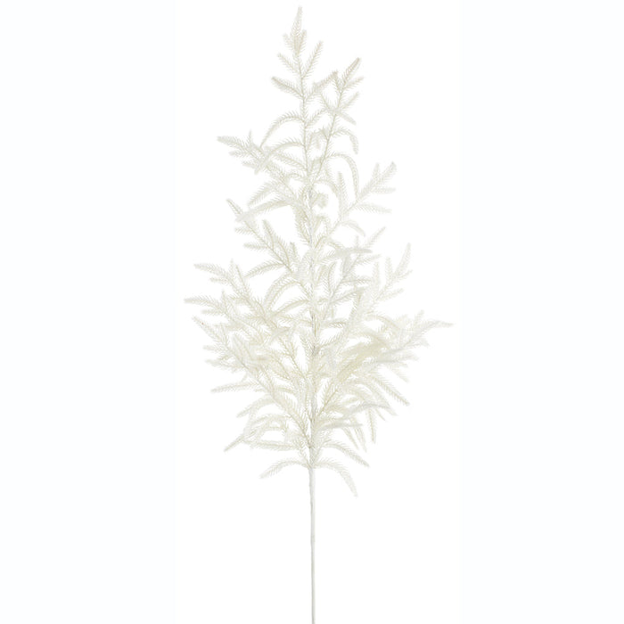 37" Artificial Cedar Stem -White (Pack of 12) - YSC614-WH
