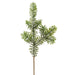 24" Iced Artificial Norway Spruce Stem -Green/White (pack of 12) - YSN226-GR/WH