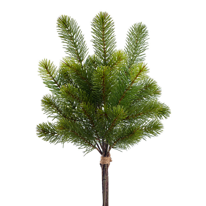 20" Artificial Pine Stem Bundle -Green (Pack of 6) - YSP043-GR
