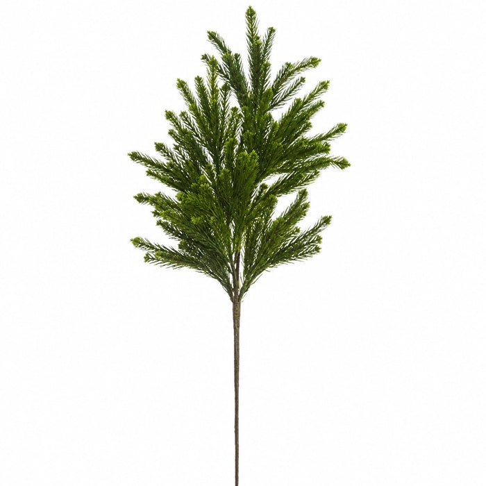 36" Weeping Pine Artificial Stem -Green (Pack of 12) - YSP047-GR