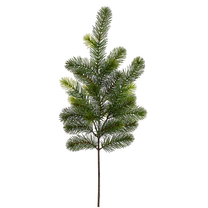 30" Pine Artificial Stem -Green (pack of 6) - YSP049-GR