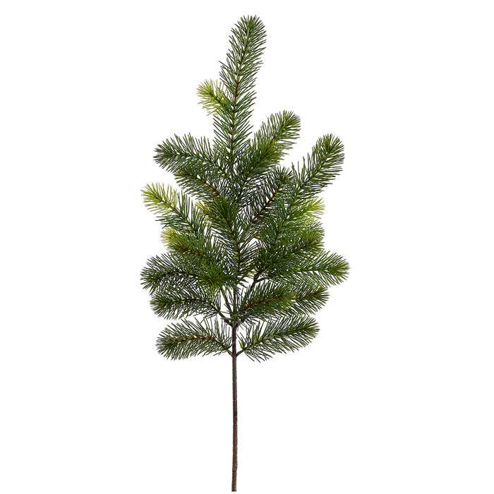 30" Pine Artificial Stem -Green (Pack of 6) - YSP049-GR