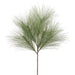 24" Artificial Long Needle Pine Stem -Green (Pack of 6) - YSP052-GR