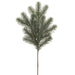 23" Glittered Pine Artificial Stem -Green (Pack of 12) - YSP067-GR