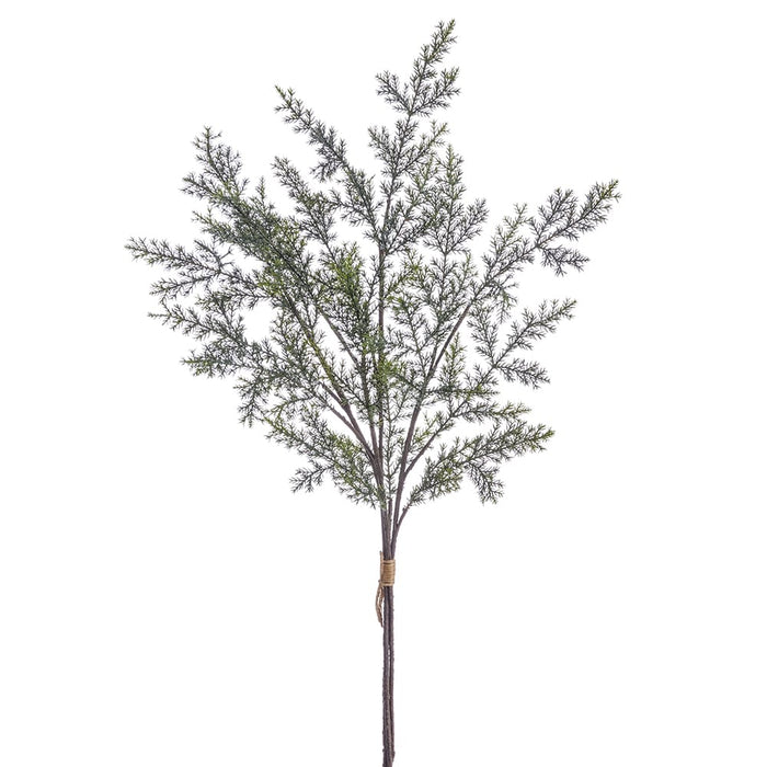40" Pine Artificial Stem Bundle -Green (Pack of 6) - YSP078-GR