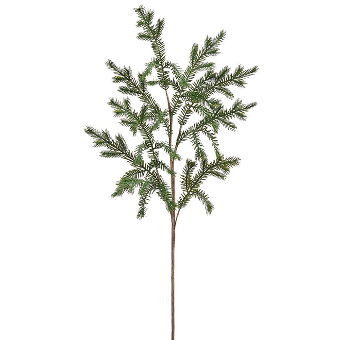 44.5" Spruce Pine Artificial Stem -Green (Pack of 12) - YSP280-GR
