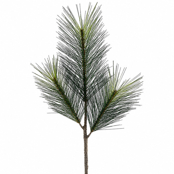 30" Artificial Long Needle Pine Stem -Green/Brown (Pack of 12) - YSP302-GR/BR