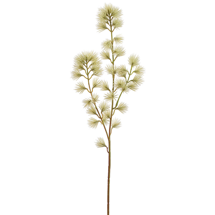 25" Artificial Pine Stem -Green/Gray (Pack of 12) - YSP399-GR/GY