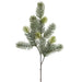 25" Pine Artificial Stem -Green/Gray (Pack of 12) - YSP606-GR/GY