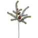 31" Spruce & Pinecone Artificial Stem -Green/Gray (Pack of 12) - YSS001-GR/GY