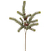 31" Spruce & Pinecone Artificial Stem -Green (Pack of 12) - YSS001-GR