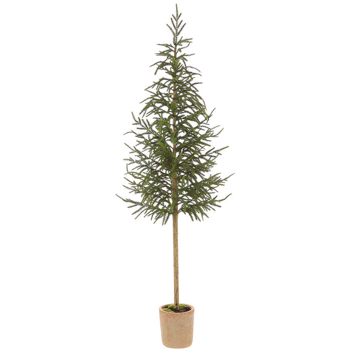 57" Artificial Cypress Topiary Tree w/Mgo Pot -Green (Pack of 2) - YTP069-GR