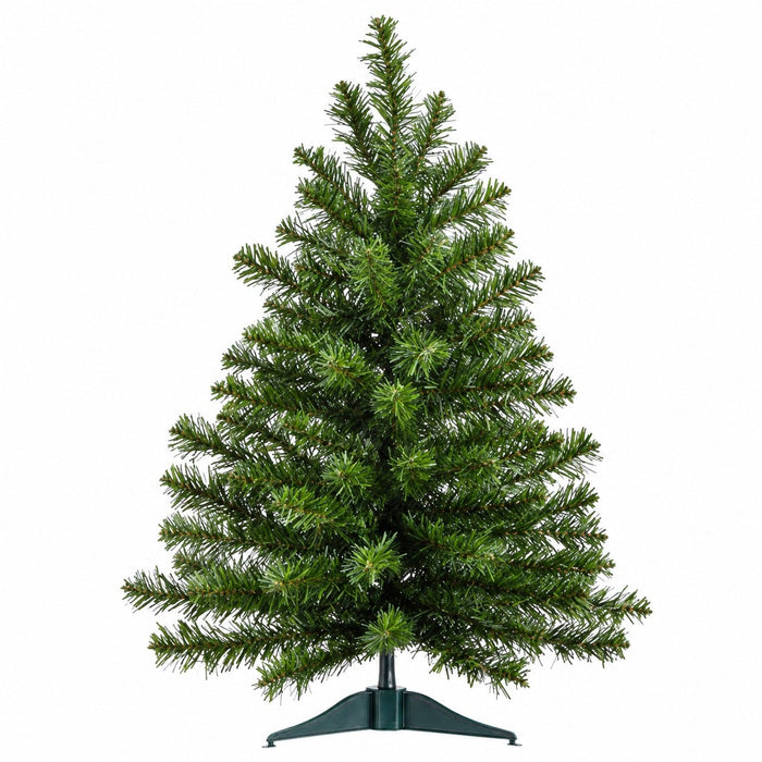 24"Hx16"W Balsam Pine Artificial Christmas Tree, Unlit -Green (Pack of 12) - YTP152-GR
