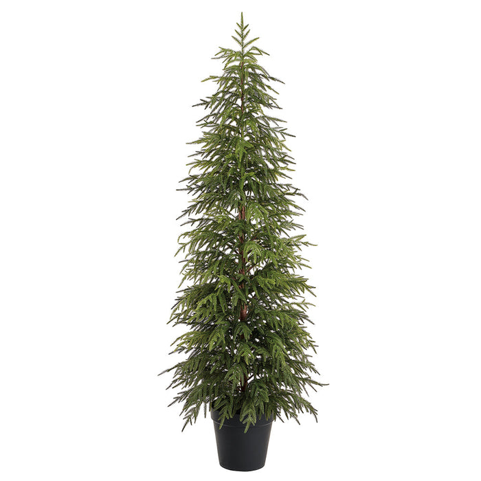6' Artificial Juniper Pine Tree w/Pot -Green - YTP301-GR