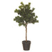 18" Artificial Pine Tree w/Pot -Green (Pack of 6) - YTP569-GR
