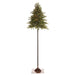 10'Hx40"W Mountain Fir Artificial Tree, Pre-Lit -Green - YTQ610-GR