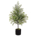 45" Artificial Spruce Tree w/Soil & Moss -Green (Pack of 2) - YTS618-GR