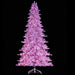 11'Hx74"W Tinsel Artificial Christmas Tree, LED Pre-Lit -Lavender - YTT331-LV