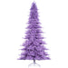 11'Hx74"W Tinsel Artificial Christmas Tree, LED Pre-Lit -Lavender - YTT331-LV