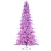 11'Hx74"W Tinsel Artificial Christmas Tree, LED Pre-Lit -Lavender - YTT331-LV