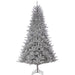 7'6"Hx54"W Tinsel Artificial Christmas Tree, LED Pre-Lit -Silver/Champagne - YTTN76-CN/LD