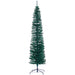 9'Hx25"W Tower Pencil Pine Artificial Christmas Tree w/Stand -Green - YTW209-GR