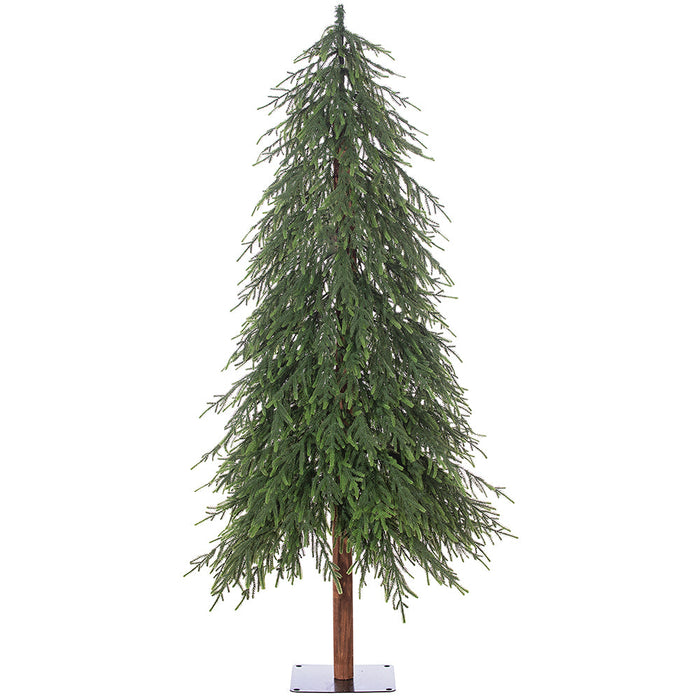 6'Hx32"W Artificial Willow Pine Tree, Unlit -Green - YTWP60-
