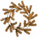 24" Artificial Pine Work Wreath -Light Brown (Pack of 12) - YW2024-BR/LT