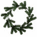 24" Artificial Pine Work Wreath -Green (Pack of 12) - YW2024-GR