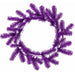 24" Artificial Pine Work Wreath -Violet (Pack of 12) - YW2024-VI